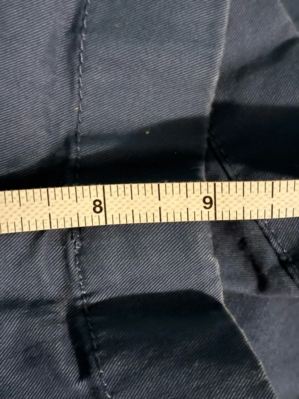 Flex Chino by J. Crew Mens Blue‎ Size 33 Shorts 4 Pocket Classic Twill 9